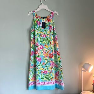 Summer Parrot Dress *Brand New*, Barbara Erickson, Large